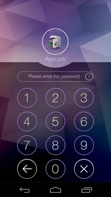 AppLock Theme Cube android App screenshot 1