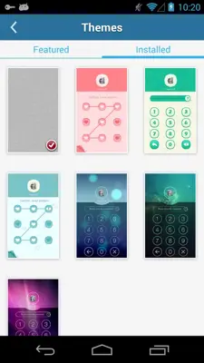 AppLock Theme Cube android App screenshot 3